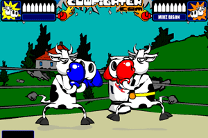 《奶牛拳击赛》游戏画面1