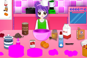 《烹饪妈妈做蛋糕》游戏画面1