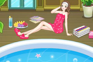 《美女温泉浴》游戏画面1