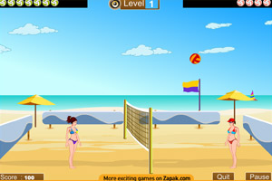 《激战沙滩排球》游戏画面1