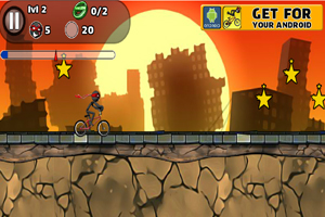 《火柴人自行车》游戏画面1