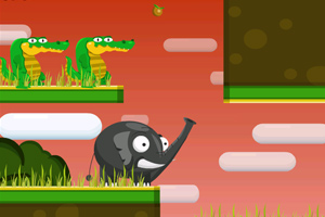 《大象喂鳄鱼》游戏画面1