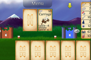 《卡牌城堡对战》游戏画面1