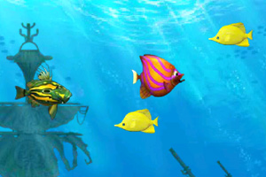 《大鱼吃小鱼》游戏画面1