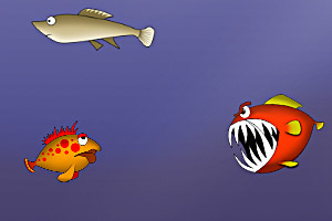 《深海大嘴鱼》游戏画面1