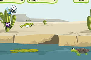 《青蛙的世界选关版》游戏画面1