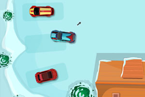 《冬季冰面停车》游戏画面1
