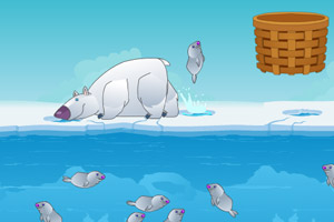 《北极熊狩猎》游戏画面1