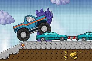 《城市破坏卡车》游戏画面1