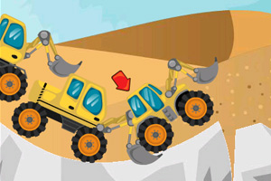 《挖掘机赛车》游戏画面1