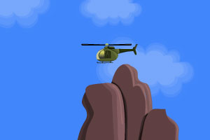 《直升机降落》游戏画面1