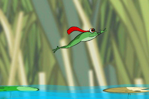 《超级蛙跳》游戏画面1