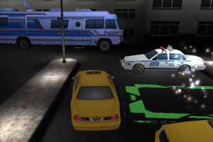 《机场出租车停车》游戏画面1