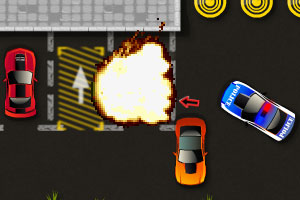 《警车暴力停车无敌版》游戏画面1