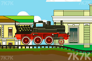 《蒸汽火车运煤》游戏画面1