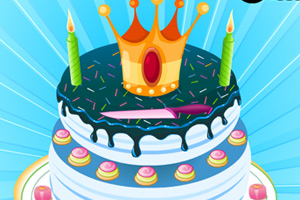 《皇冠蛋糕装饰》游戏画面1