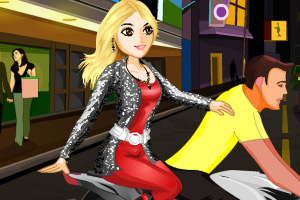 《摩托车女孩》游戏画面1