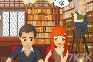 《图书馆的吻》游戏画面2
