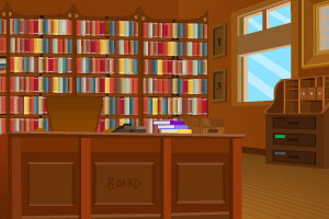 《图书馆的逃脱》游戏画面1