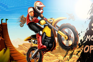 《3D特技摩托车》游戏画面1