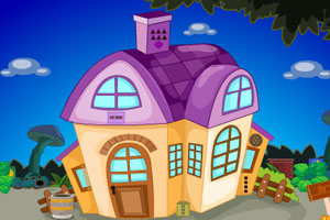 《可爱的房子逃脱》游戏画面1