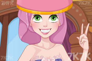 《长发公主的婚礼发型》游戏画面4