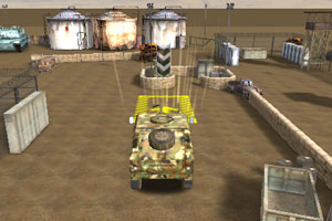 《3D卡车停车》游戏画面1
