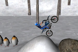 《南极摩托车赛》游戏画面1