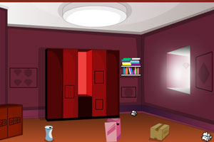 《逃出昏暗的粉色房子》游戏画面1