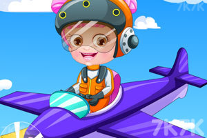 《可爱宝贝飞行员》游戏画面2