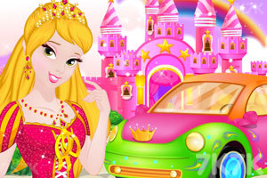 《清洗公主的豪车》游戏画面1