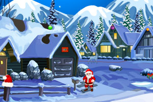 《圣诞老人逃生》游戏画面1