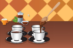 《香醇的咖啡》游戏画面1
