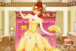 《贝儿公主参加舞会》游戏画面1
