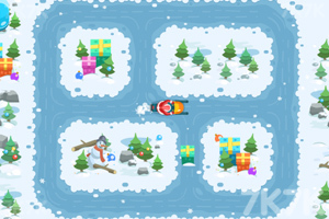 《圣诞爷爷滑雪橇》游戏画面2