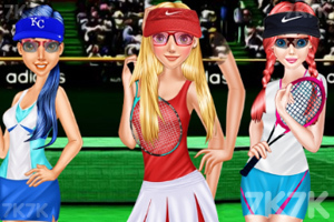 《女孩的网球队》游戏画面1