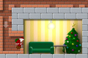 《圣诞老人搭烟囱》游戏画面1