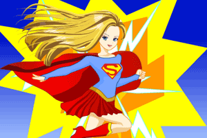 《女超人换装》游戏画面1