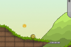 《小球逃离火山》游戏画面1