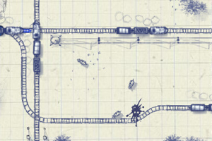 《纸上的火车》游戏画面1