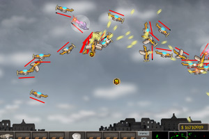 《城市空战变态版》游戏画面1