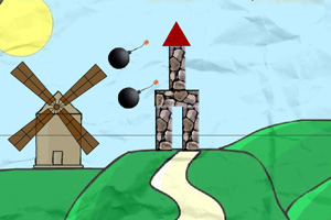 《轰炸城堡》游戏画面1