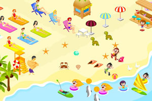 《海滩装饰》游戏画面1