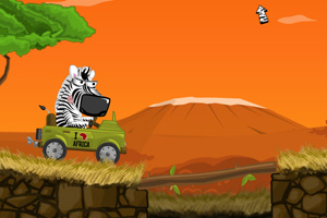 《斑马开汽车》游戏画面1