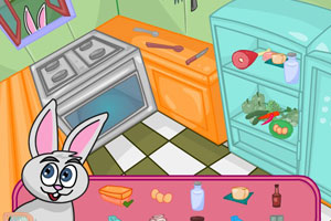 《小兔做蛋糕》游戏画面1