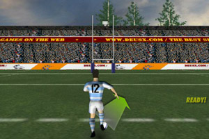 《橄榄球射门》游戏画面1