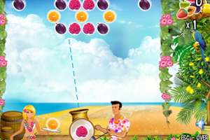 《热带水果泡泡龙》游戏画面1