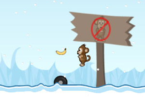 《猴猴吃香蕉》游戏画面1