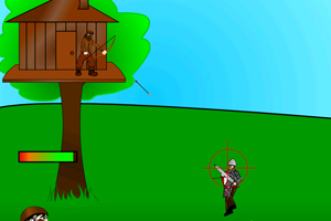 《树上的弓箭手》游戏画面1