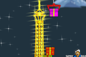 《圣诞节建礼物塔》游戏画面1